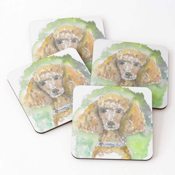 Item preview, Standard Poodle portrait designed and sold by DebTheZeb.