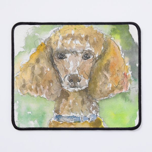 Item preview, Standard Poodle portrait designed and sold by DebTheZeb.