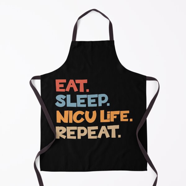 Item preview, Funny Eat Sleep NICU life Repeat Nurse Gift Idea Intensive Care Unit | neonatologist designed and sold by HosvPrint .s.