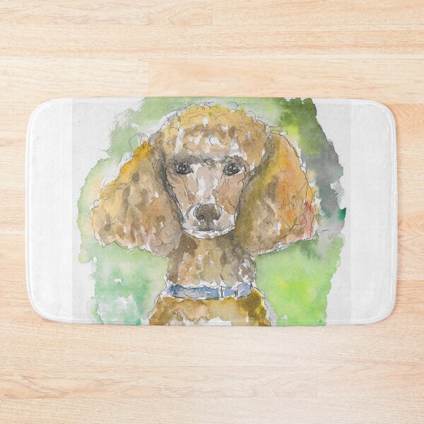 Item preview, Standard Poodle portrait designed and sold by DebTheZeb.