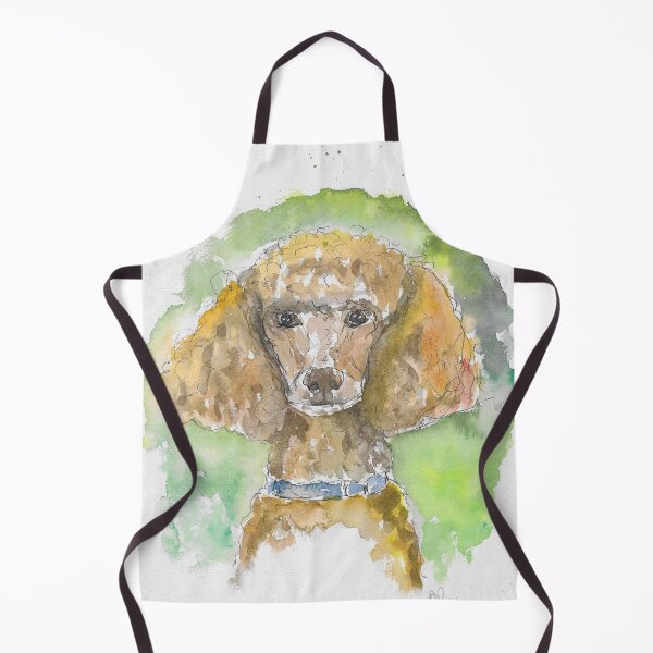 Item preview, Standard Poodle portrait designed and sold by DebTheZeb.