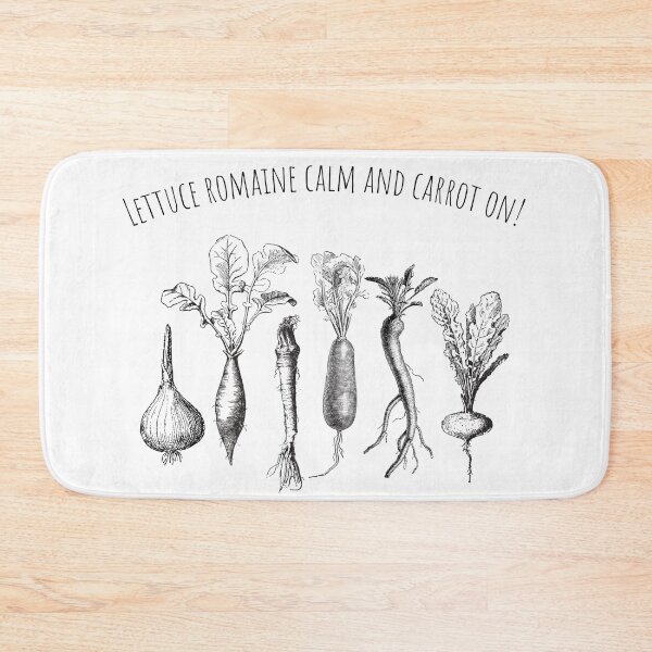 Item preview, Vegetable Puns || Lettuce romaine calm and carrot on! designed and sold by MarElfArtelier.