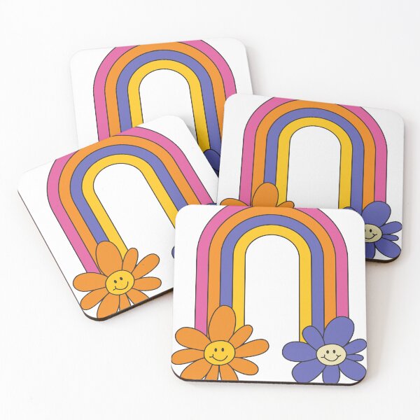 Item preview, Rainbow and flowers designed and sold by delostantos.