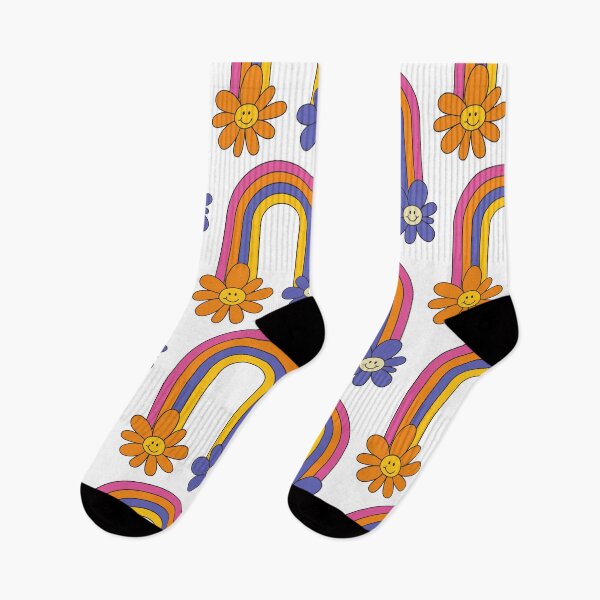 Item preview, Rainbow and flowers designed and sold by delostantos.