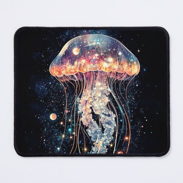 Item preview, Celestial Jellyfish: A Cosmic Tapestry designed and sold by Creet-Design.