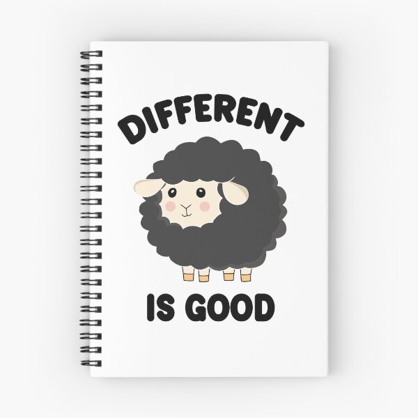 Item preview, Different is Good Black Sheep Funny designed and sold by PolyPixel.
