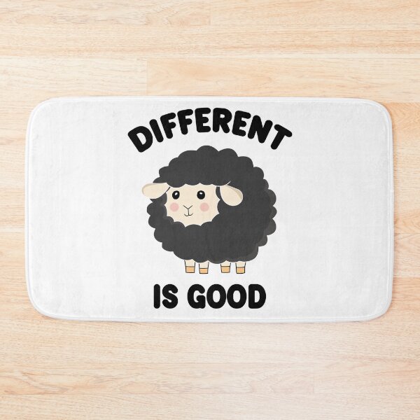 Item preview, Different is Good Black Sheep Funny designed and sold by PolyPixel.