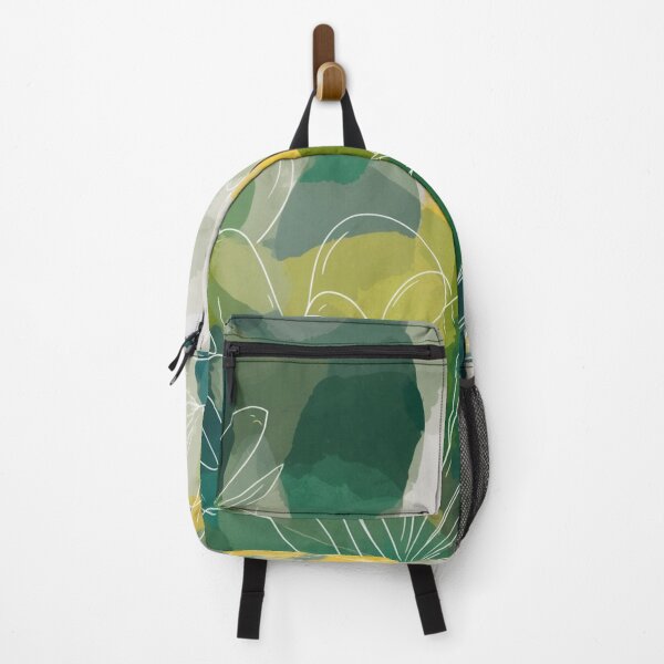 Item preview, Modern Abstract Plant Art - Vibrant Green designed and sold by WildStroke.