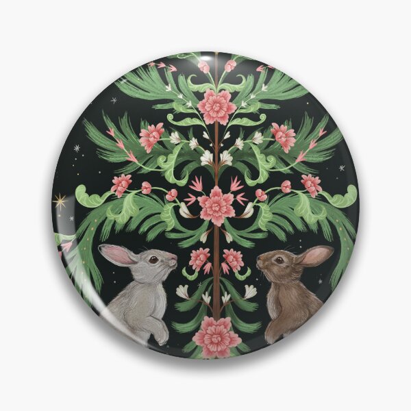 Item preview, Yule Tree Rabbits  designed and sold by lauragraves.