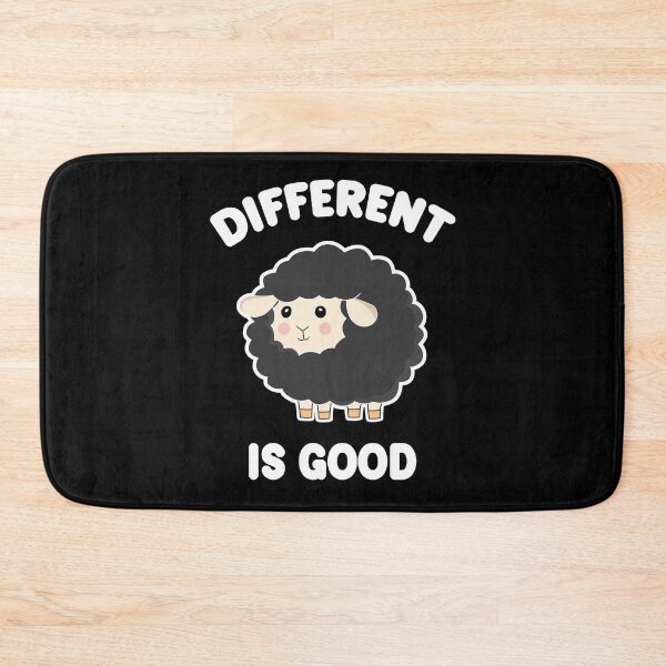 Item preview, Different is Good Black Sheep Funny designed and sold by PolyPixel.
