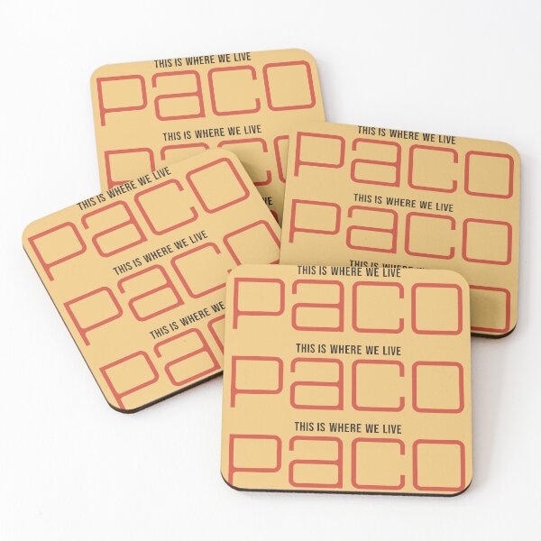 Item preview, PACO: This Is Where We Live designed and sold by UnfilteredNYC.