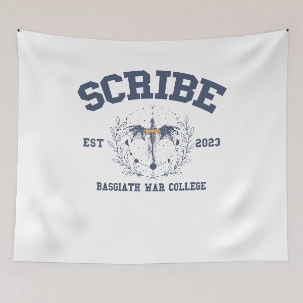 Aperçu de l'œuvre Scribe est 2023 / Conception de la quatrième aile Basgiath War College créée et vendue par puppycuppy.