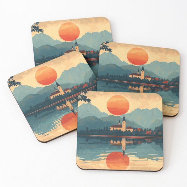 Item preview, Lake Bled designed and sold by KootenayDesigns.