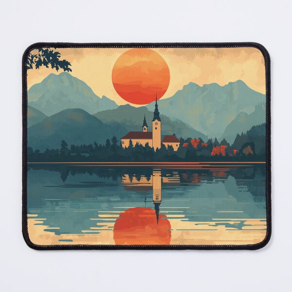 Item preview, Lake Bled designed and sold by KootenayDesigns.
