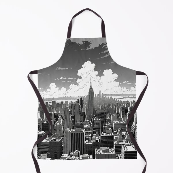 Item preview, New York City with Majestic Skyline and Towering Skyscrapers designed and sold by ArtsyWishesShop.