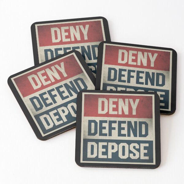 Item preview, Auténtica tendencia “NEGAR, DEFENDER, DISPONER” Luigi Mangione  designed and sold by Mr-Right-On.