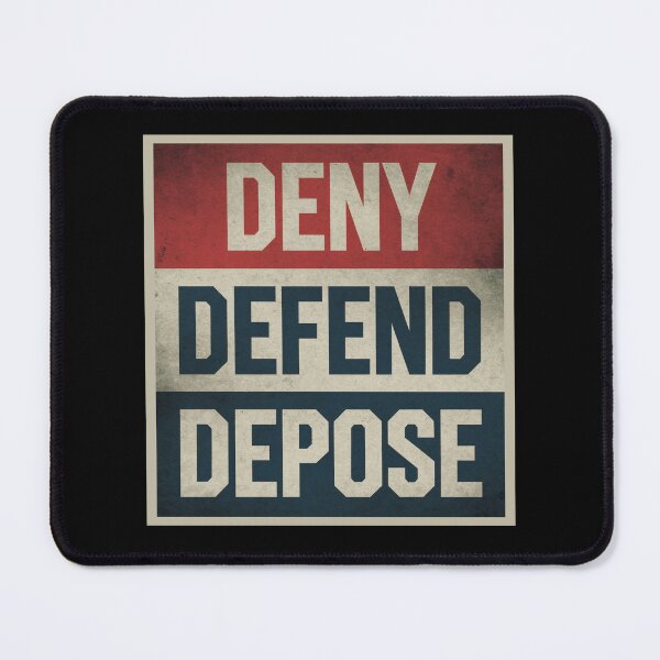 Item preview, Authentic Trending “DENY, DEFEND, DIPOSE’ Luigi Mangione designed and sold by Mr-Right-On.