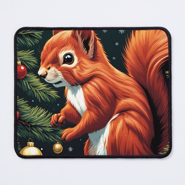Item preview, Red Squirrel in a Christmas Tree designed and sold by Colin Bentham.