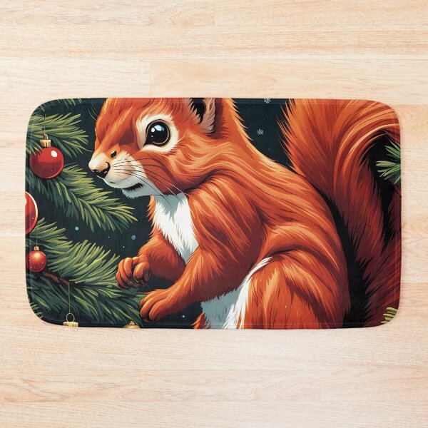 Item preview, Red Squirrel in a Christmas Tree designed and sold by Colin Bentham.