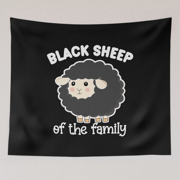 Item preview, Black Sheep Of The Family Funny designed and sold by PolyPixel.