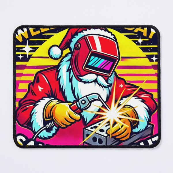 Item preview, Welding by day santa by night Funny Welding Meme Cute christmas designed and sold by devonclemon.