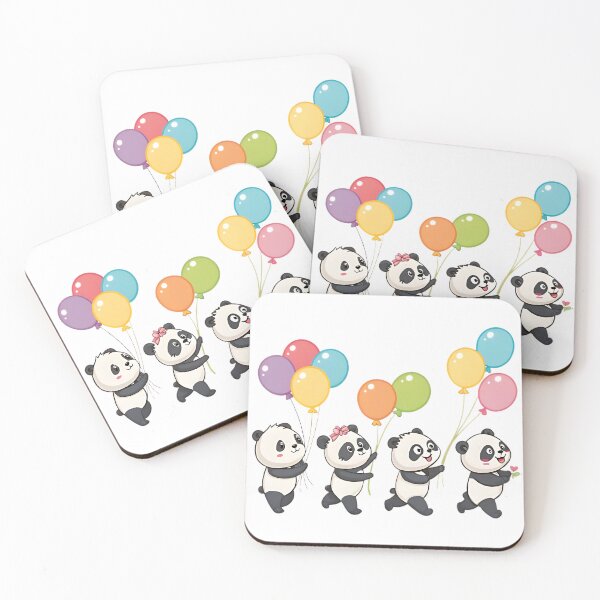 Item preview, Panda Parade Sticker – Cute Balloon Animal Art  Description: designed and sold by FluffyPeels.