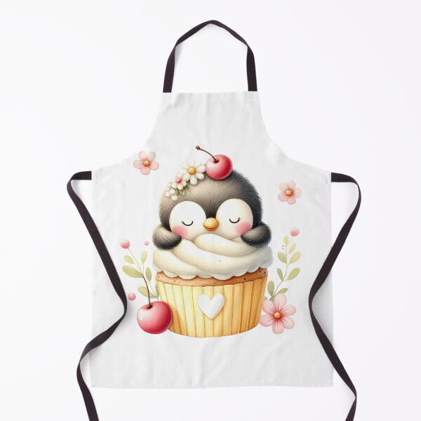 Item preview, A0566 Penguin Sleeping on Cupcake – Adorable Penguin-Themed Collectible, Unique Decor for Home, Fun Gift Idea, Premium Quality Design designed and sold by angieart68.
