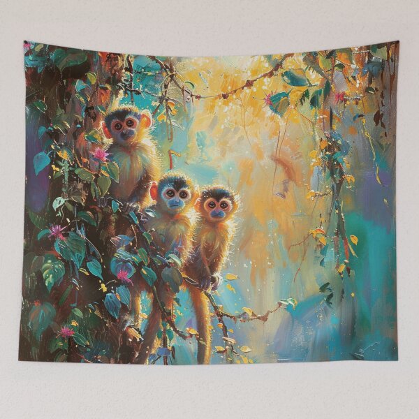 Item preview, Monkeys designed and sold by Dawn van Doorn.