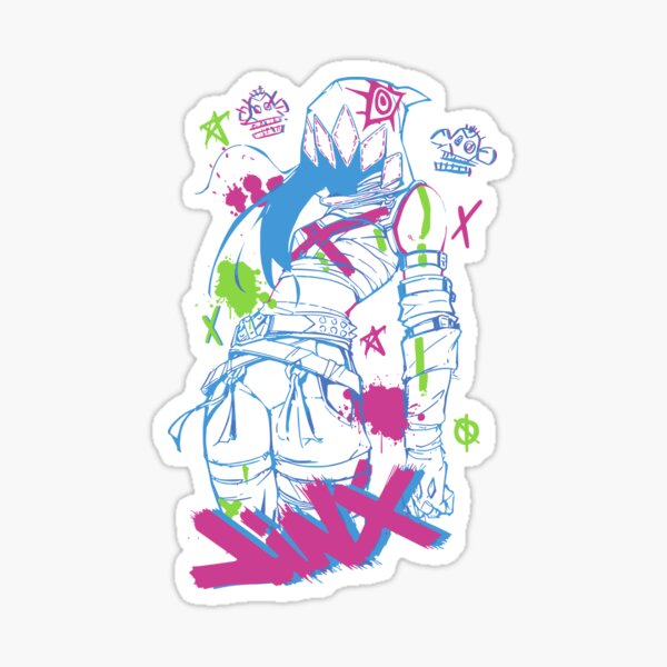 Item preview, Jinx Arcane Powder Graphic designed and sold by HaloHop.