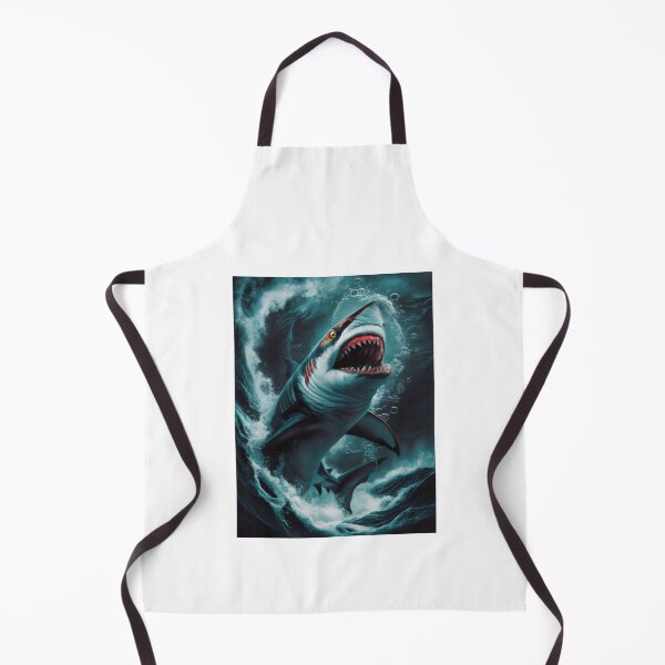 Item preview, Dangerous shark. designed and sold by MyHappyArtShop.