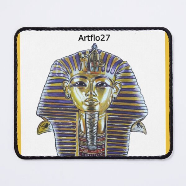 Item preview, Pharaoh white background designed and sold by Artflo27.