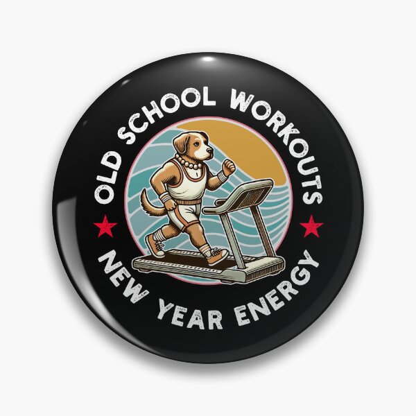 Artikelvorschau, Old School Workout Neujahrsenergie entworfen und verkauft von Visual-digital.