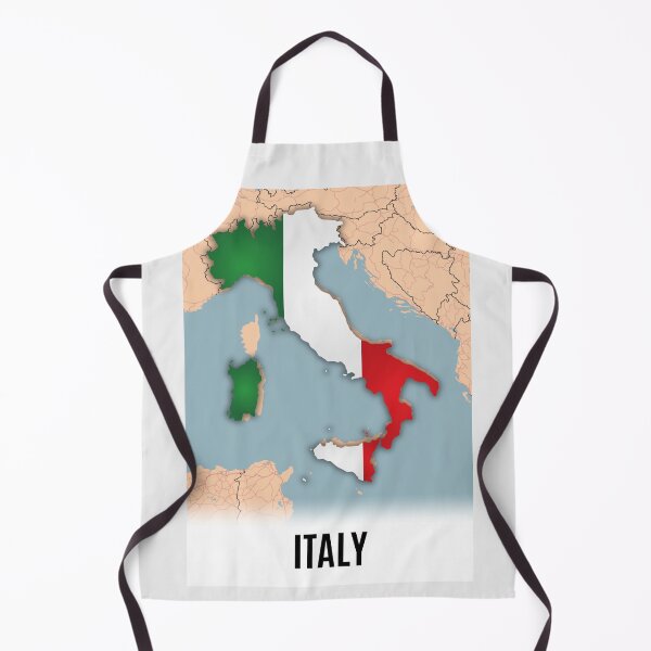 Item preview, Modern Italy Flag Map Art – Geography Poster & Wall Decor 3D designed and sold by Psycho-Crazy.