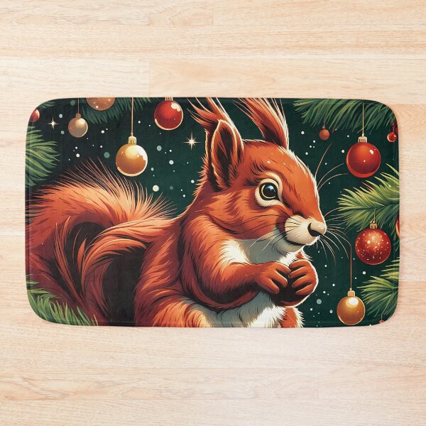 Item preview, Red Squirrel in a Christmas Tree designed and sold by Colin Bentham.