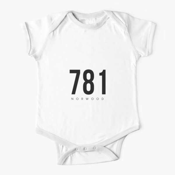 Woburn Ma 781 Area Code Design Baby One Piece By Cartocreative Redbubble