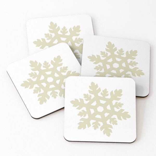Item preview, Beautiful Light Golden Snowflake, Unique designed and sold by villacreativa.