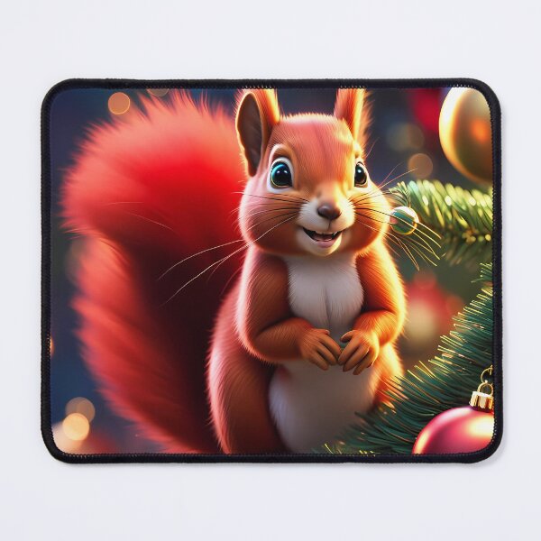 Item preview, Red Squirrel in a Christmas Tree designed and sold by Colin Bentham.