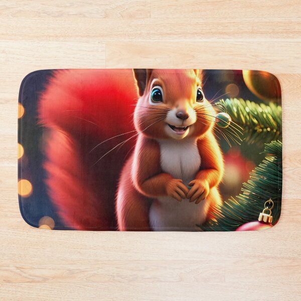 Item preview, Red Squirrel in a Christmas Tree designed and sold by Colin Bentham.
