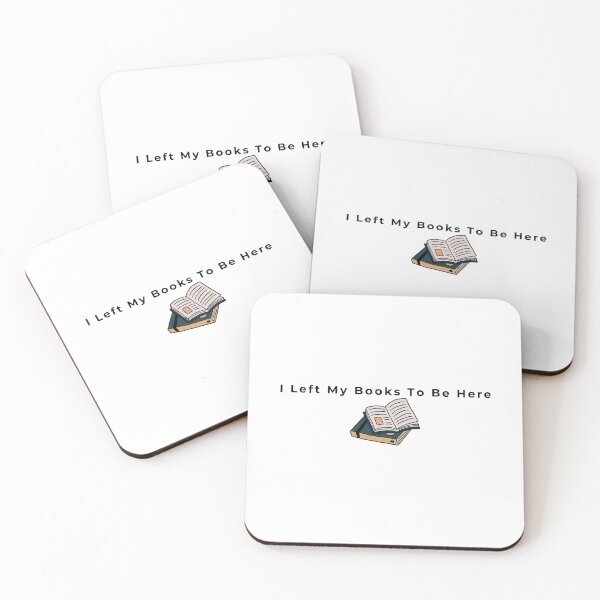 Item preview, I Left My Books To Be Here designed and sold by MightyPenShop.