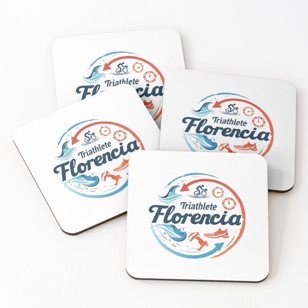 Item preview, Dynamic Triathlete Florencia - Swim, Bike, Run designed and sold by Triathlongram.