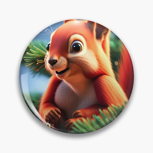 Item preview, Red Squirrel in a Christmas Tree designed and sold by Colin Bentham.