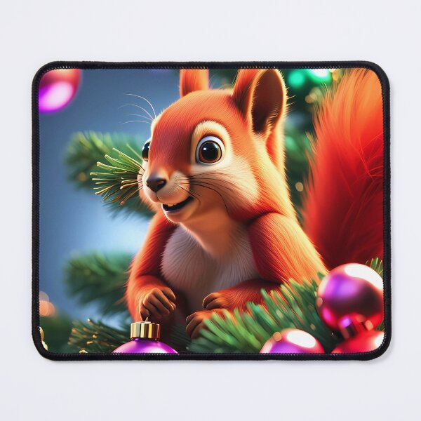 Item preview, Red Squirrel in a Christmas Tree designed and sold by Colin Bentham.