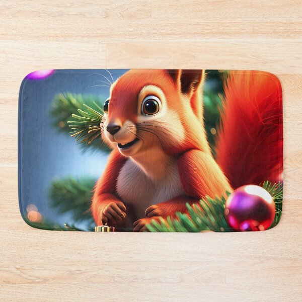 Item preview, Red Squirrel in a Christmas Tree designed and sold by Colin Bentham.