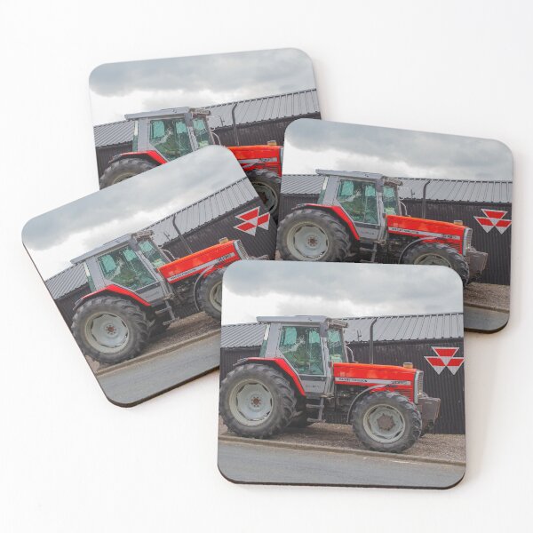Item preview, red tractor designed and sold by Millysuewood.