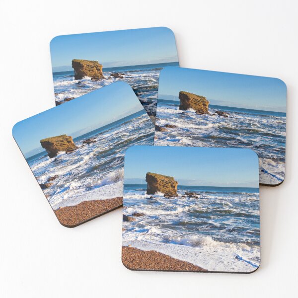 Item preview, Rugged Sea Stack at Collywell Bay, Seaton Sluice designed and sold by Violaman.