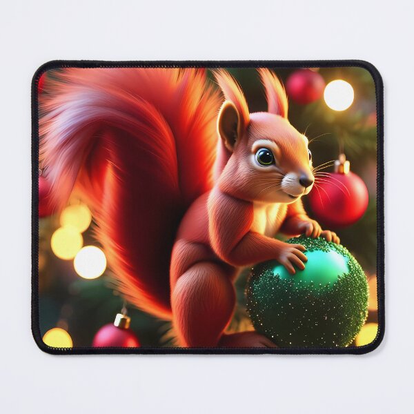 Item preview, Red Squirrel in a Christmas Tree designed and sold by Colin Bentham.
