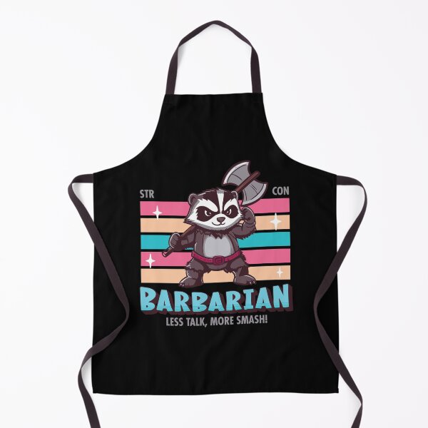 Item preview, DnD Barbarian Kawaii designed and sold by sunburstrpg.