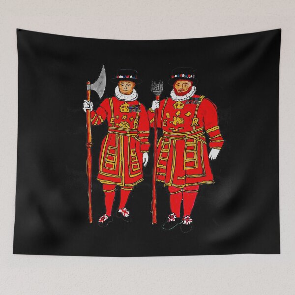 Item preview, Beefeaters at the tower of London  designed and sold by iancoppack.