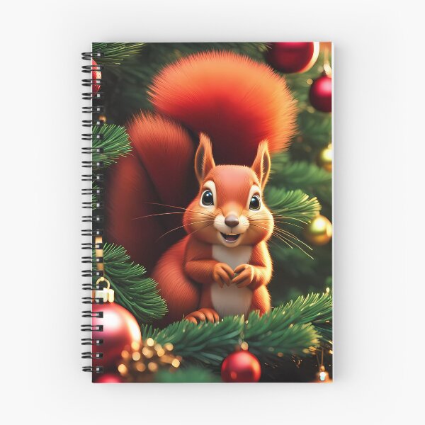 Item preview, Red Squirrel in a Christmas Tree designed and sold by Colin Bentham.