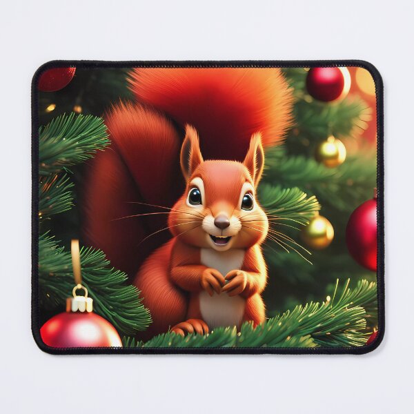 Item preview, Red Squirrel in a Christmas Tree designed and sold by Colin Bentham.